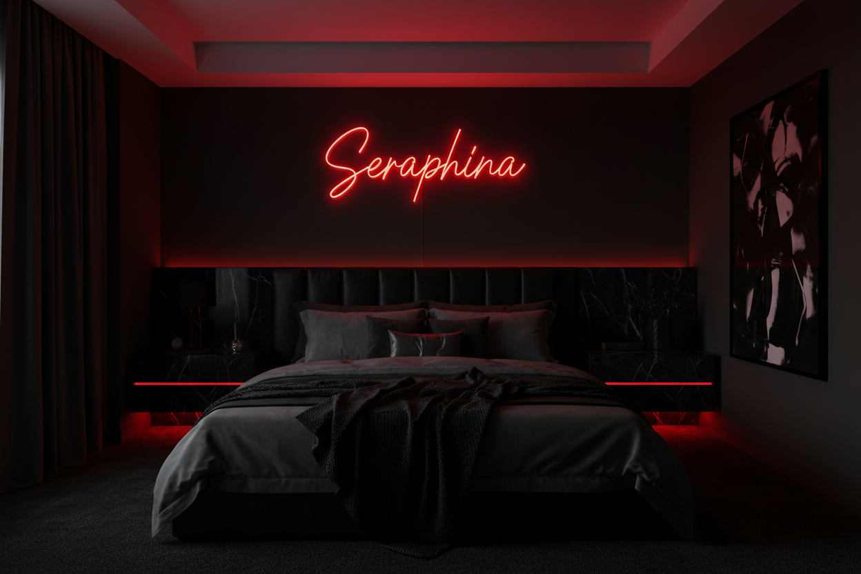 can u make it dark the glow, use more black and red color dark